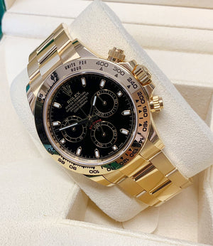 Daytona 116508 Oro Giallo Black Dial