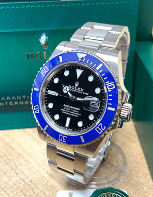 Submariner blu ceramica
