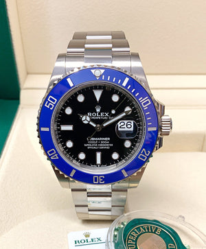 Submariner blu ceramica