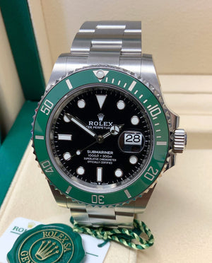 Submariner verde ceramica