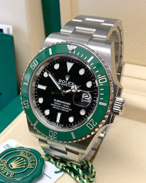 Submariner verde ceramica
