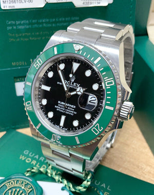 Submariner verde ceramica