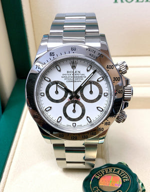 Daytona 116520 White Dial