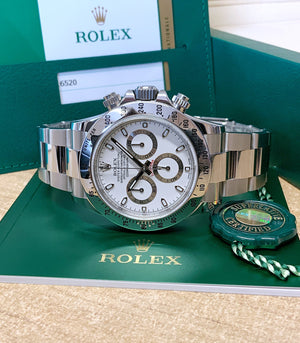 Daytona 116520 White Dial