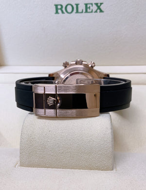 Daytona 116515LN Oysterflex Rose Gold Black Diamond