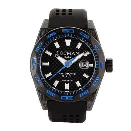 Locman  Stealth Automatic Diver S.I.O. Certified (Scuola Italia Orologeria) Orologio Da Uomo