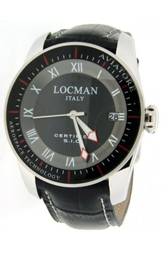 Locman  Aviatore S.I.O. Certified (Scuola Italia Orologeria) Orologio Da Uomo