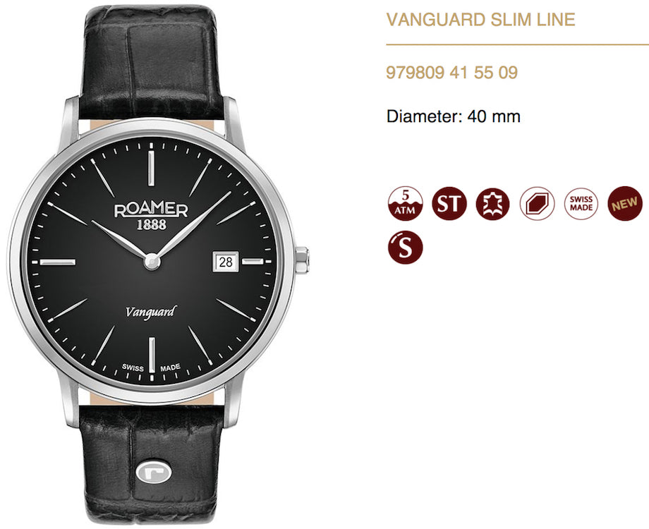 Roamer Vanguard Slim Line Men's Watch