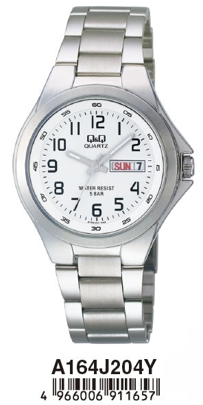 Q&Q Fashion  A164 J204 Y Orologio Da Uomo
