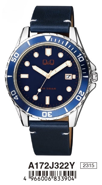 Q&Q Fashion  A172 J322 Y Orologio Da Uomo