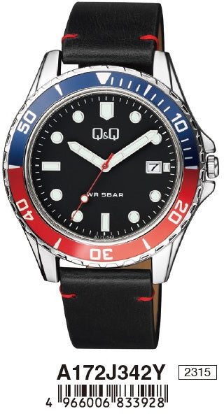 Q&Q Fashion A172 J342 Y Orologio Da Uomo