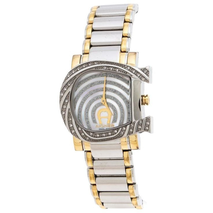AIGNER Mod. GENUA DUE w/Diamonds