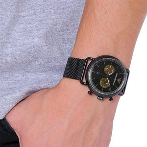 Emporio Armani  Aviator Orologio Da Uomo