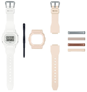 Casio Baby G Special Edt. + Extra Strap + Extra Bezel + 4 Extra Strap Loop Orologio Da Bambino