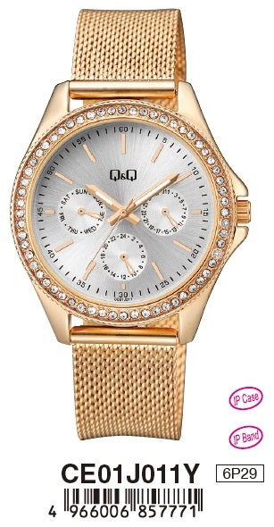 Q&Q Fashion Ce01 J011 Y Orologio Da Donna