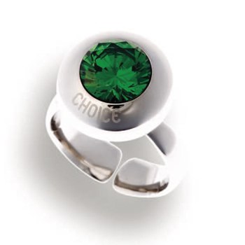 Choice Jewels Mod. Shade Anello/Ring Size 14 Orologio Da Donna