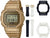Casio G Shock The Origin Gold Chain Limited Edt. Special Pack + 2 Extra Straps + 2 Extra Bezels Men's Watch