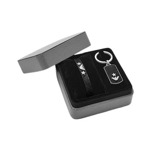 EMPORIO ARMANI Mod. SENTIMENTAL Special pack (Bracelet + Keychain)