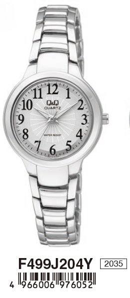Q&Q Fashion F499 J204 Y Orologio Da Donna