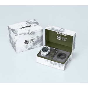 Casio G Shock Oak Alpine Camo Special Series Edt. Snow Camouflage + Extra Case &amp; Strap **Special Offer*** Men's Watch