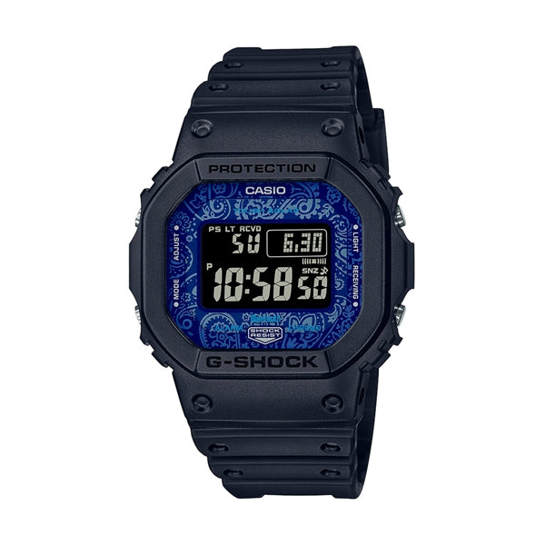 Casio G Shock The Origin Gw B5600 Bp 1 Er Collection Blue Paisley Series Men's Watch