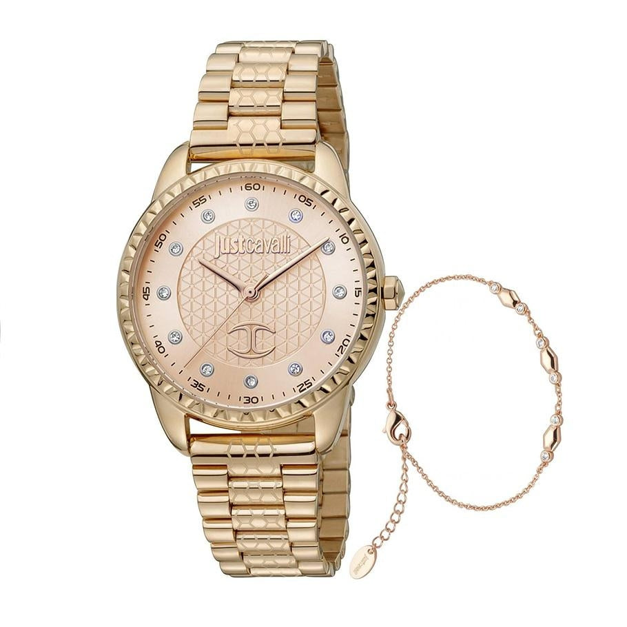Just Cavalli   Emozioni Special Pack + Bracelet Orologio Da Donna