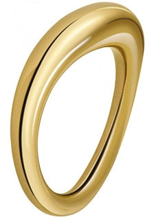 Ck Jewels Mod. Kj94 Jr1001 Anello / Ring Lady Gold Tone (Size 8) Orologio Da Donna