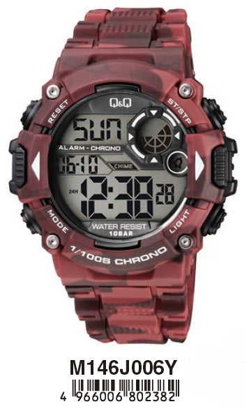 Q&Q Fashion  M146 J006 Y Orologio Da Uomo