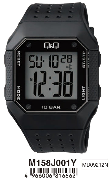 Q&Q Fashion M158 J001 Y Orologio Da Uomo