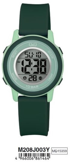Q&Q Fashion  M208 J003 Y Orologio Da Bambino