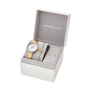 Michael Kors  Pyper Special Pack + Bracelet + Earring Orologio Da Donna