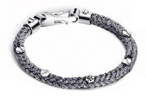 MOLECOLE Mod. MO 132008B SILVER 925�� BRACELET  (Large 22cm)