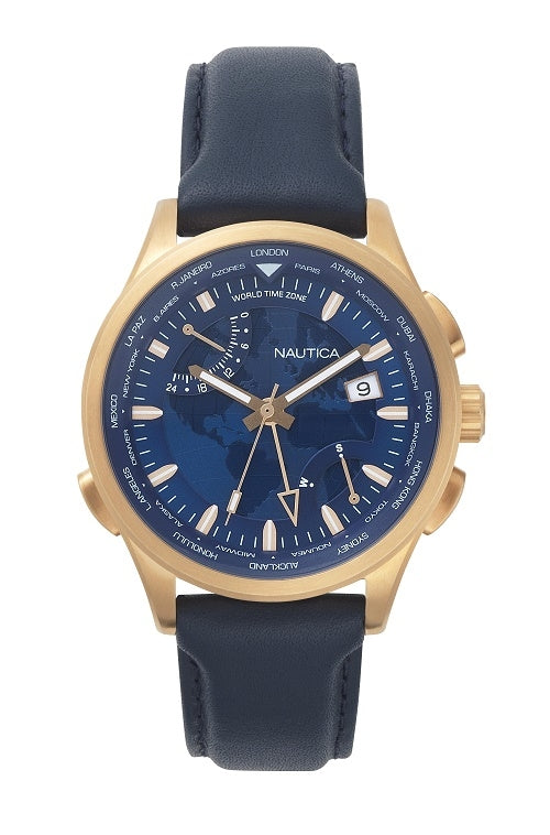 Nautica  Shanghai Worldtimer Orologio