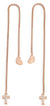 AMEN Mod. HEART CROSS ROSE GOLD CRYSTALS