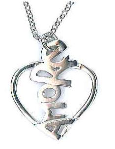 AMBROSINI JEWELS - PENDENTE ARGENTO 925�� cuore finitura bianca lucida