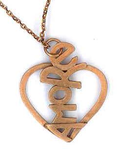 AMBROSINI JEWELS - PENDENTE ARGENTO 925�� cuore finitura ros�� satinata