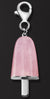AMBROSINI JEWELS -  PENDENTE ARGENTO 925��  ghiacciolo finitura bianca pietra rosa piccolo (21x14 mm)