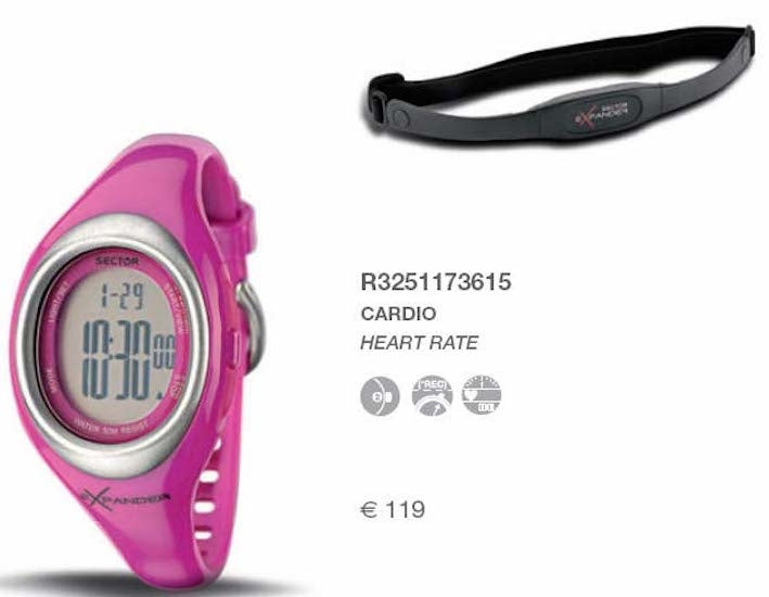 Sector  Expander Cardio Orologio Da Donna