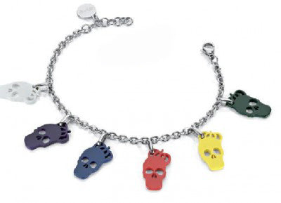 Miss Sixty Jewels Mod. Colorfull Skulls Orologio Da Donna