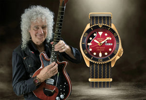 Seiko 5  Red Special Automatic Brian May Limited Edt. Orologio Da Uomo