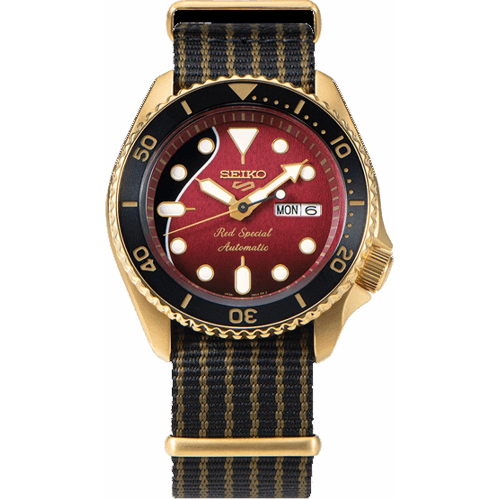 Seiko 5  Red Special Automatic Brian May Limited Edt. Orologio Da Uomo