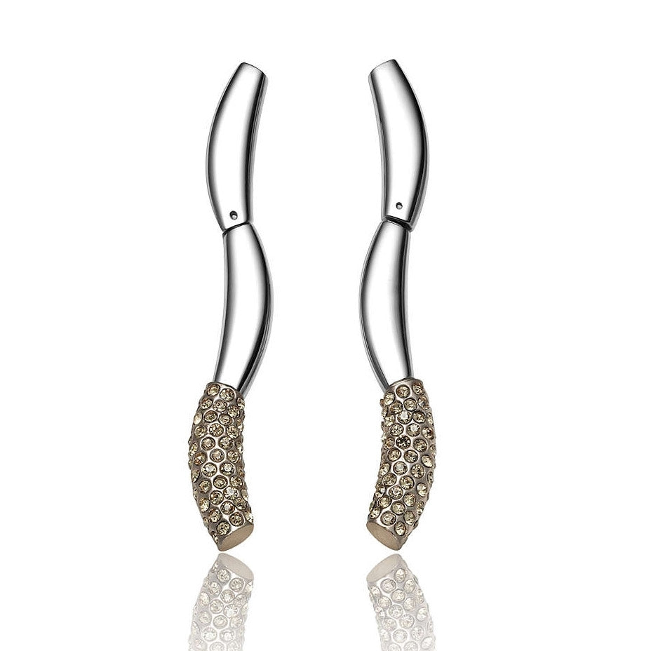 Breil Jewels Flowing Collection With Crystals Orologio Da Donna